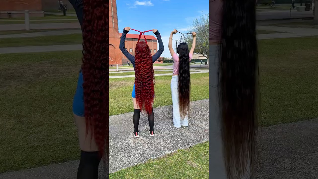 Reto al cabello m&aacute;s largo del MUNDO ⭐️😱