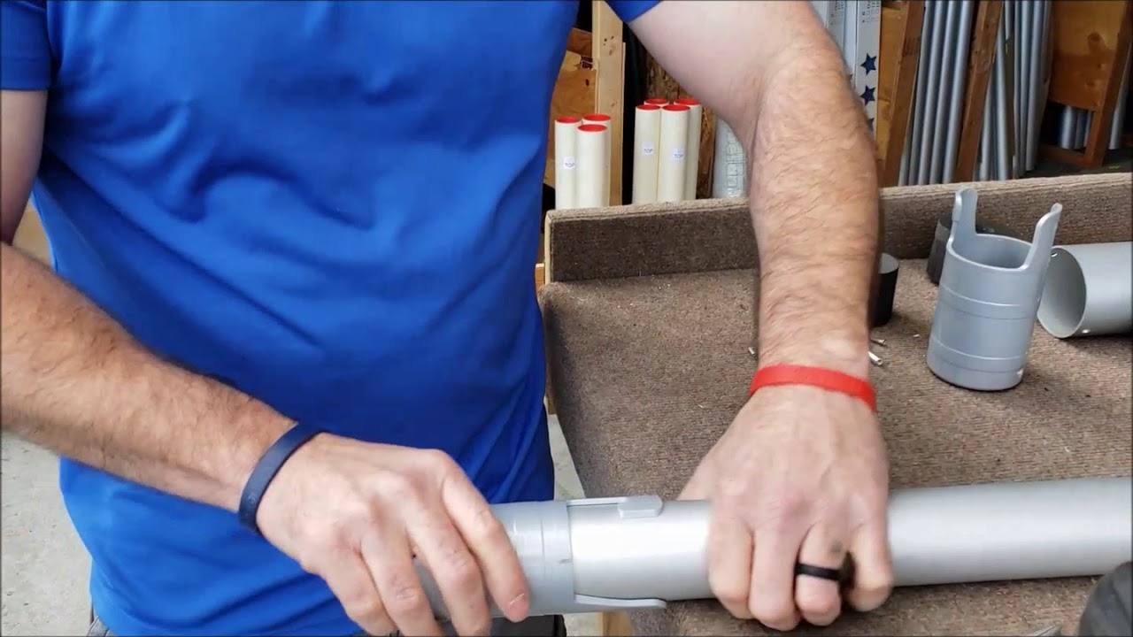 Replacing Titan Flagpole  Interlocking Sleeves