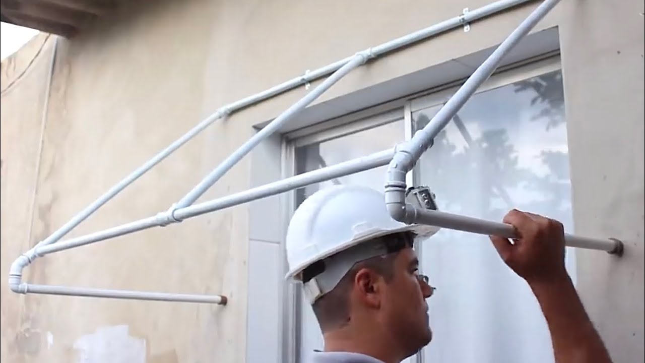 VEJA Q IDEIA DE GÊNIO TOLDO DE PVC BARATO DEPOIS QUE FIZ ISSO MINHA CASA FICOU LINDA