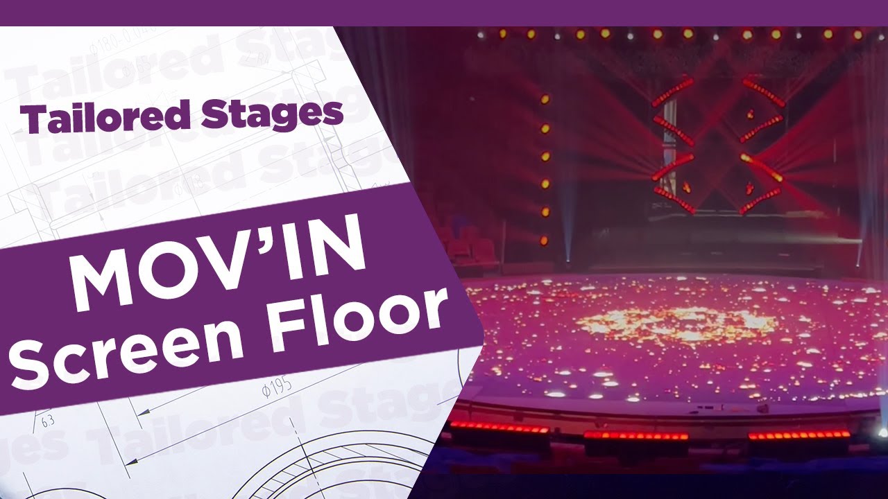 MOV'IN Screen Floor - LED Screen Floor Stage