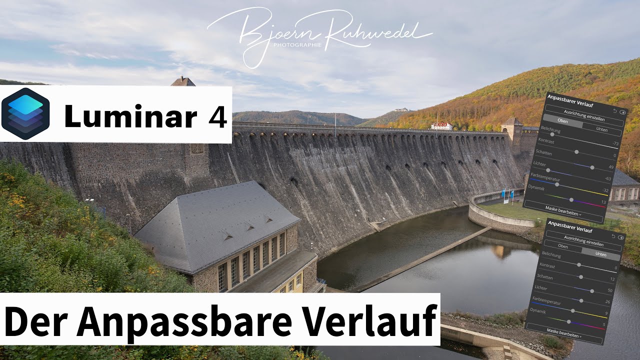 Luminar 4 - Der Anpassbare Verlauf
