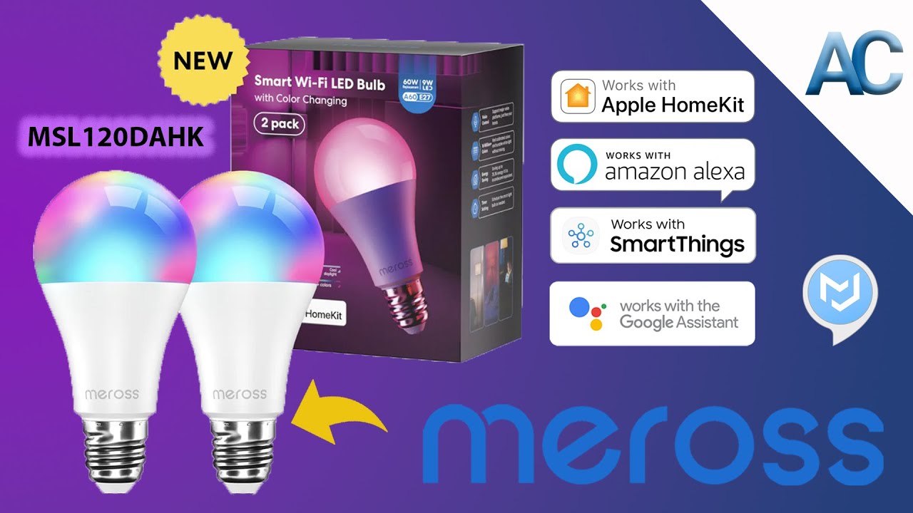 Meross Lampadina Led Smart Pro MSL120DAHK | Versione aggiornata!!