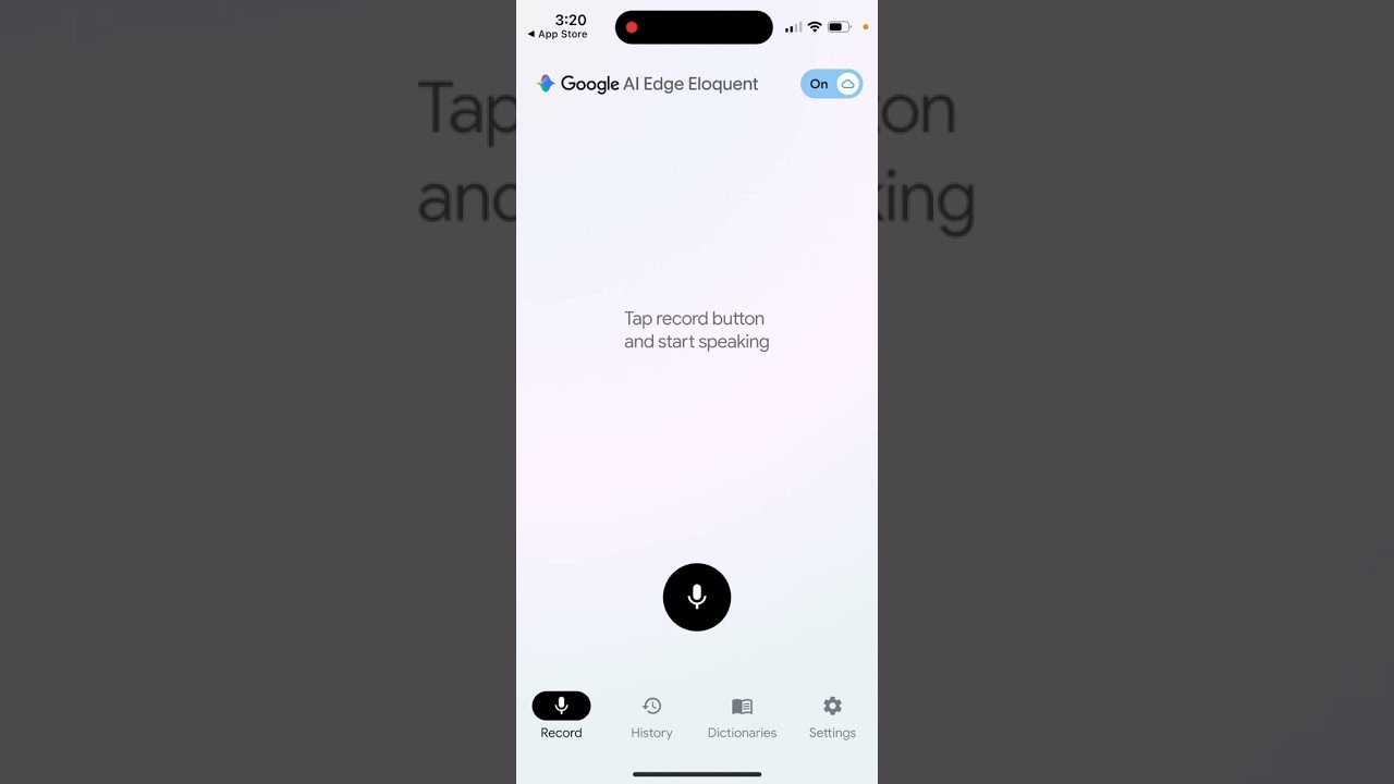 GOOGLE AI EDGE ELOQUENT APP - how to use