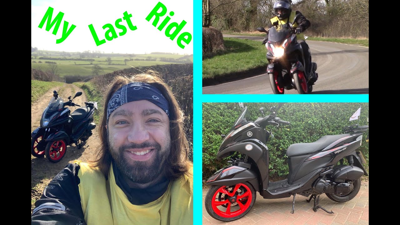 ROC Motorbike Rides: Yamaha Tricity 125!  - My last ride with Toots!