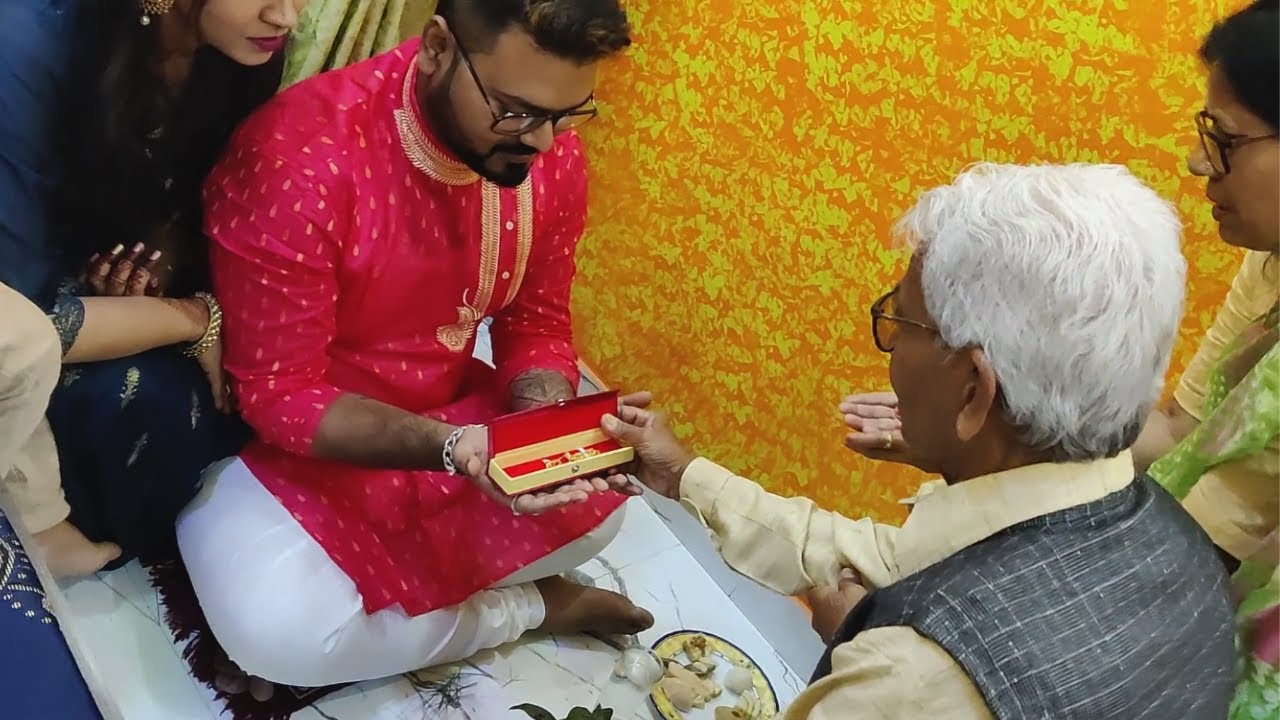 Ashirwad Ceremony 😍।। Bengali wedding ।। Bengali Marriage 😍