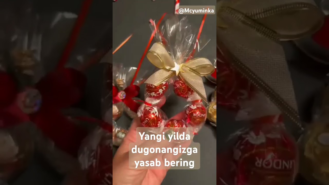Yangi yilda dugonangizga yasab bering🍫🍃