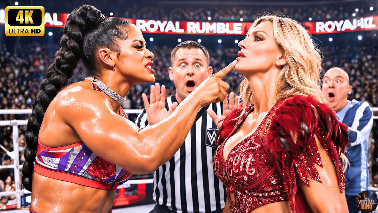 Bianca Belair vs Charlotte Flair – Royal Rumble (February 6, 2026) 👊 #biancabelair #charlotteflair