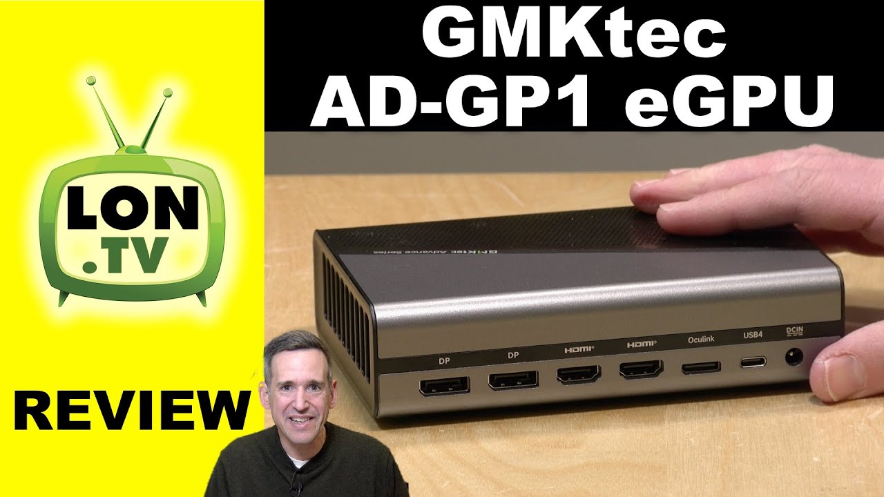 GMKtec AD-GP1 External GPU Review - Thunderbolt and USB 4 compact eGPU