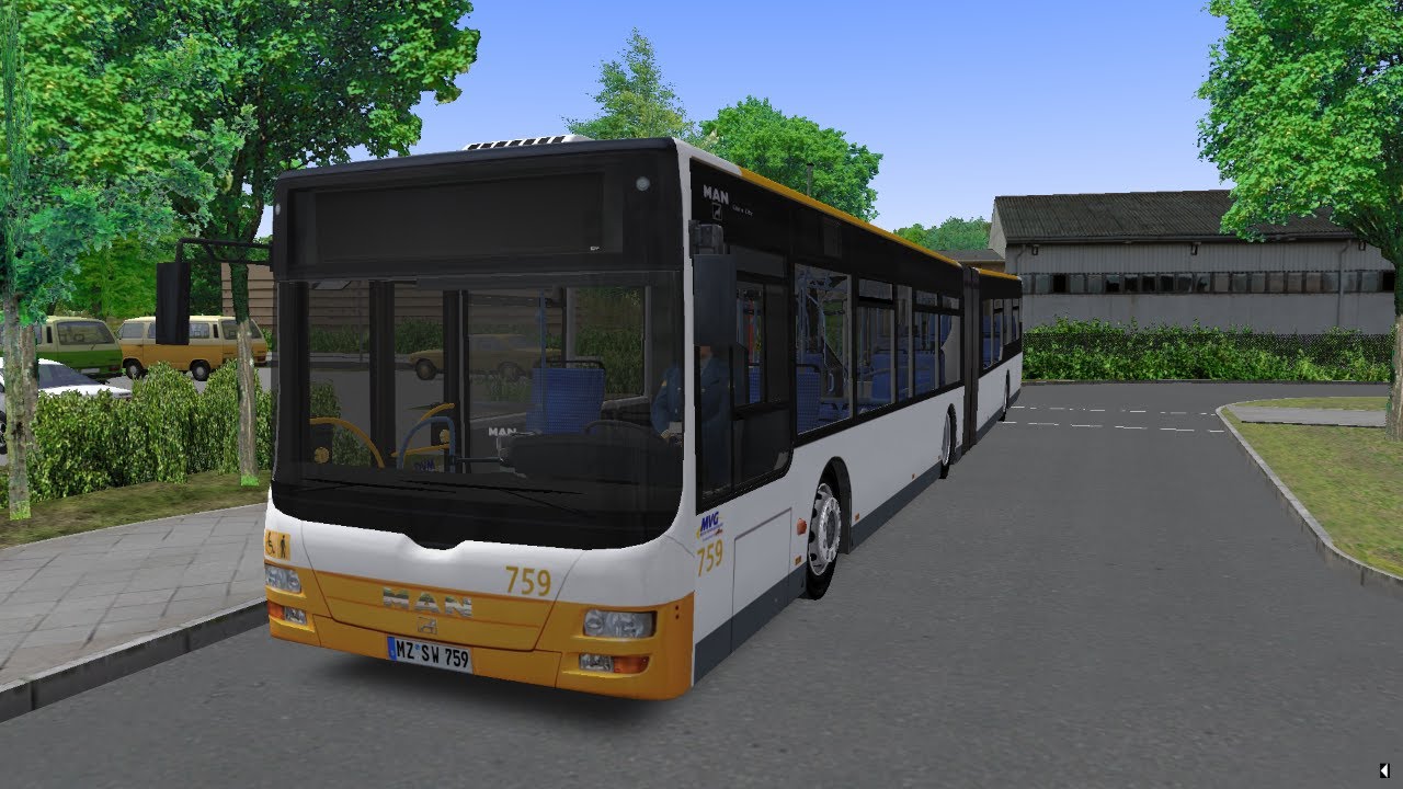 Omsi 2 / MAN Lion's City G (Mainz Linie 68 - Berliner Platz) | #34