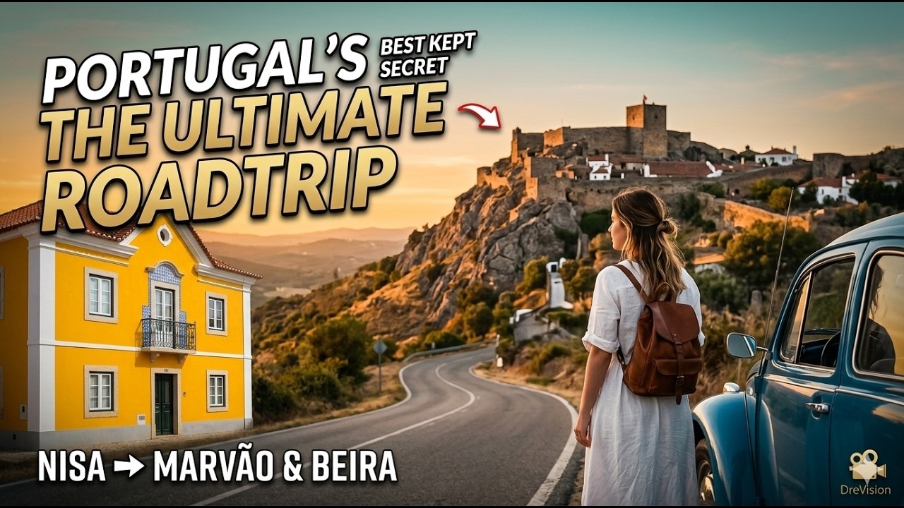 PORTUGAL'S BEST KEPT SECRET 🇵🇹✨ | The Ultimate Roadtrip (Nisa, Beirã & Marvão)