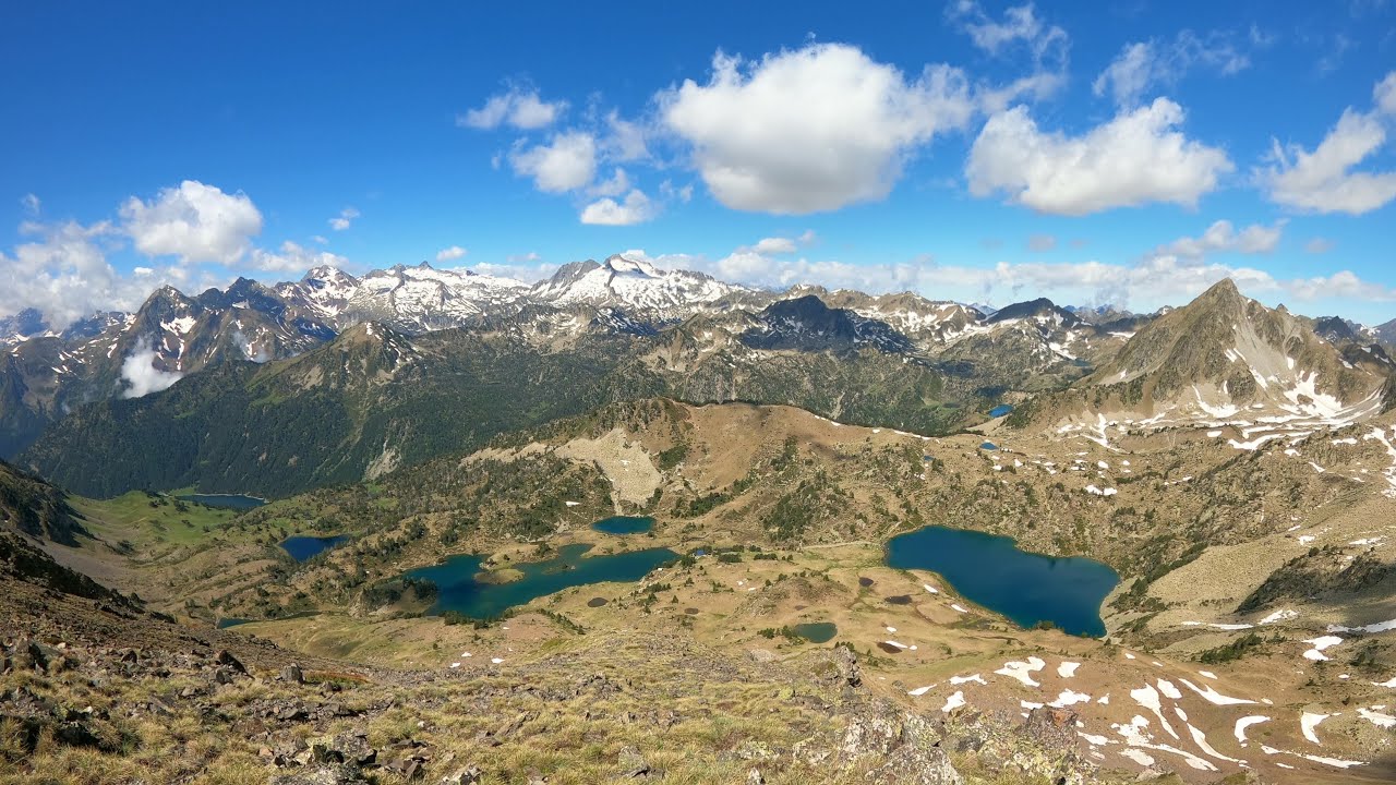 Pic du Pichaley en boucle depuis le col de Portet retour par les lacs de Bastan