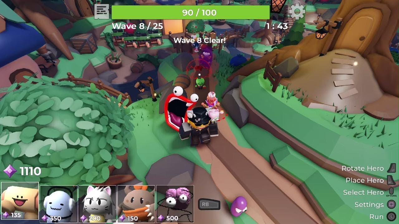 Tower hero fruitful fight easy