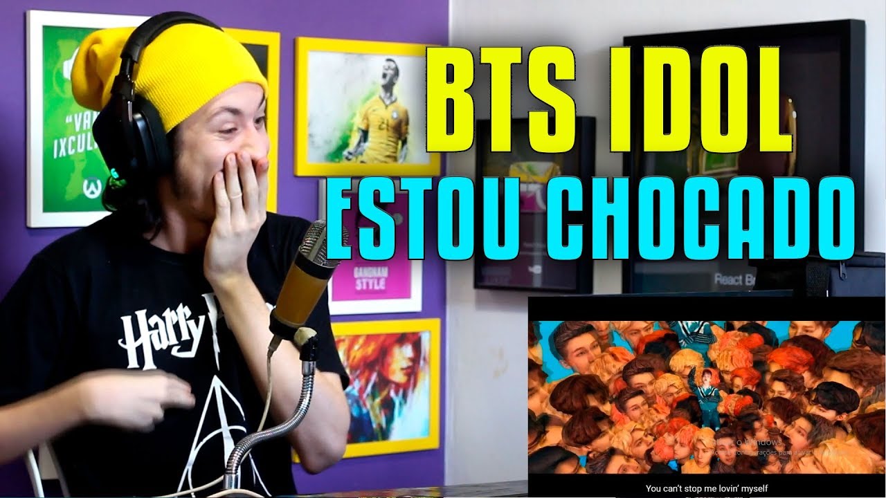 REAGINDO E ANALISANDO BTS (방탄소년단) 'IDOL' Official MV