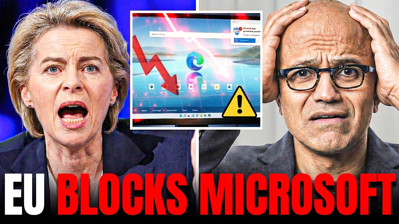 EU Forces Microsoft to Stop Pushing Edge — But America Gets ZERO Protection!