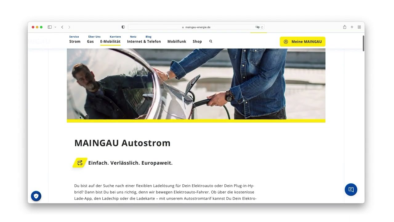 Maingau &mdash; more than energy - more than a website | Maingau, Ergosign GmbH
