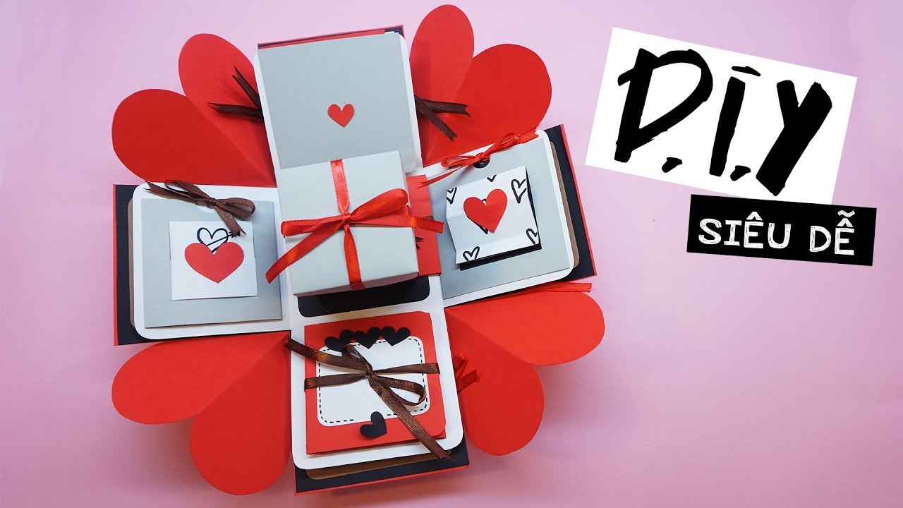 DIY Ngầu - Scrapbox Hộp quà bí mật | Handi Work