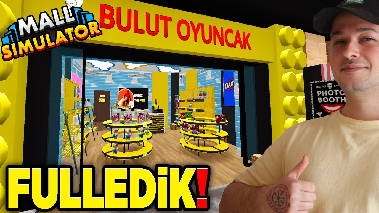 OYUNCAK DÜKKANINI FULLEDİK! GÜNLÜK 100.000 DOLAR GELİYOR! Mall Simulator #6