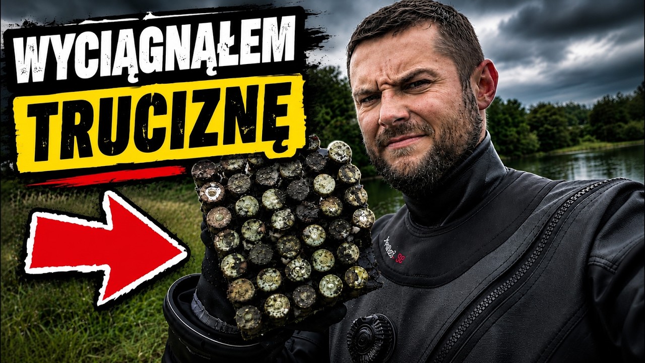 WRZUCILI TOKSYCZNE ODPADY DO JEZIORA! NURKOWANIE W NAJBRUDNIEJSZYM JEZIORZE W POLSCE