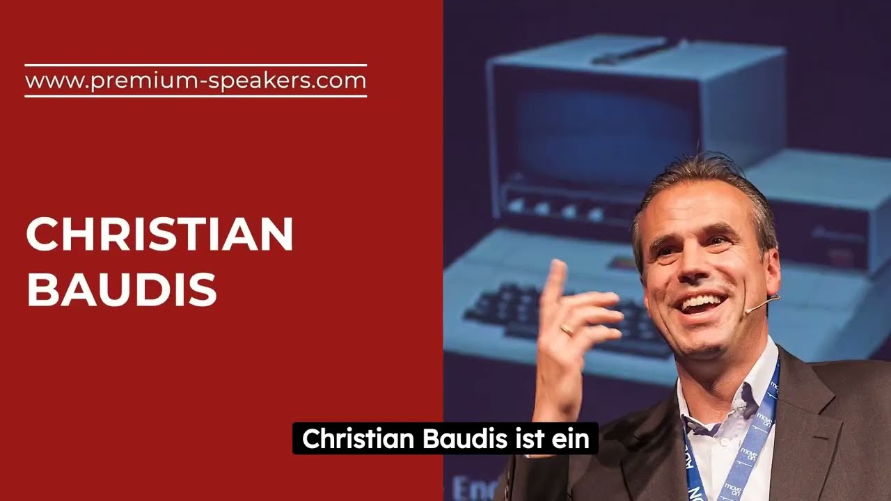 Christian Baudis bei Premium Speakers buchen - Digital-Unternehmer Christian Baudis Redner Big Data