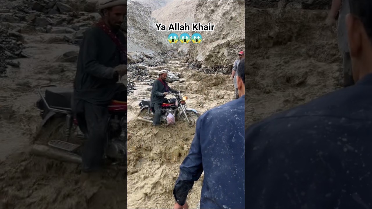 Heavy Flood in last Village of Pakistan | Mountain Area |