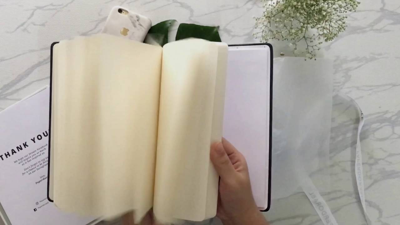Paperdorable Dream Journal (Notebook) Unboxing.