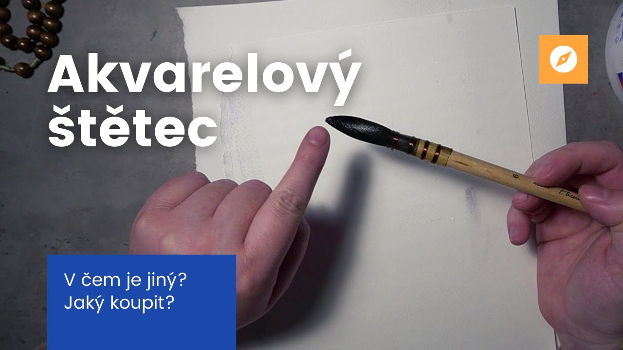 Akvarelový štětec