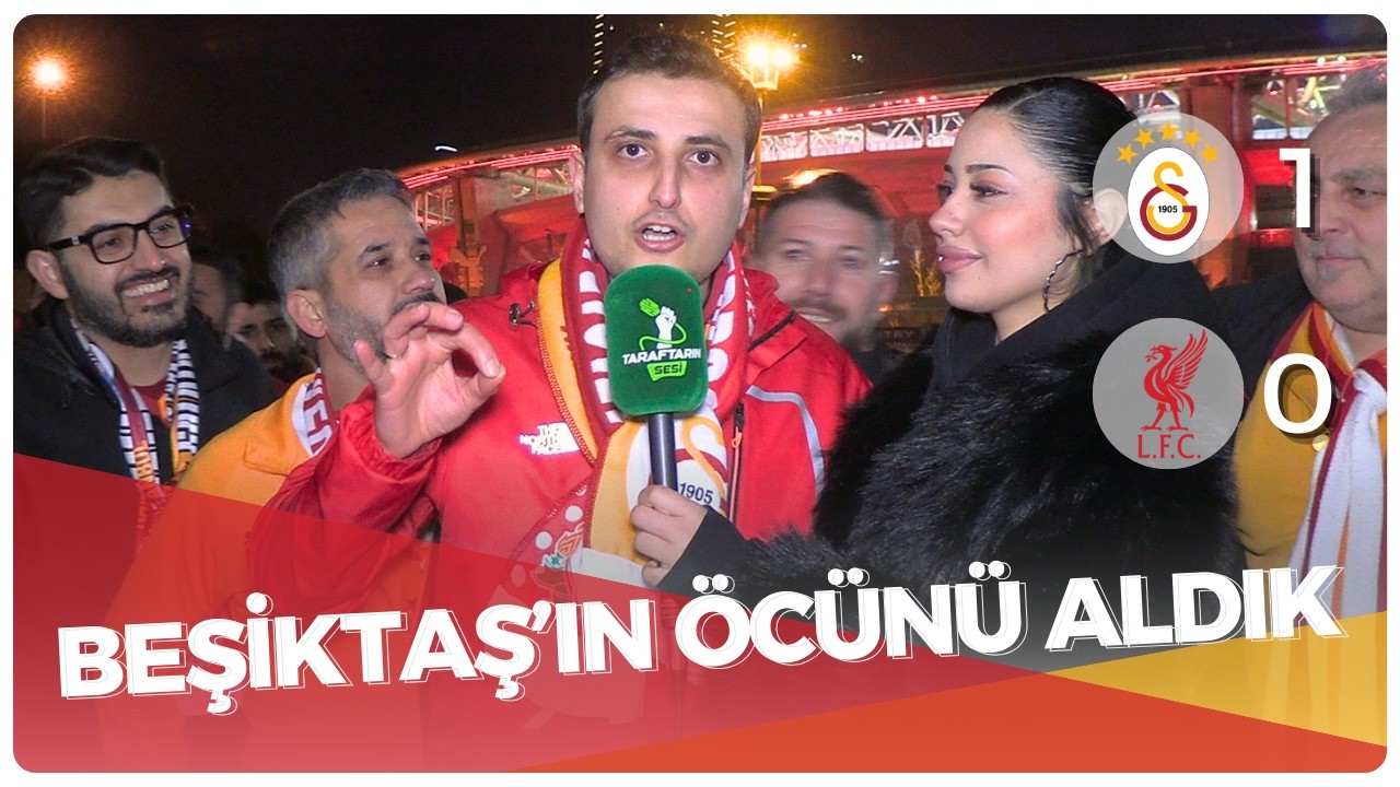 Galatasaray 1-0 Liverpool Maçı Taraftarın Sesi | CUMARTESİ 8 YİYEN TAKIMI BUGÜN DE 8 ATANI YENDİK!!!
