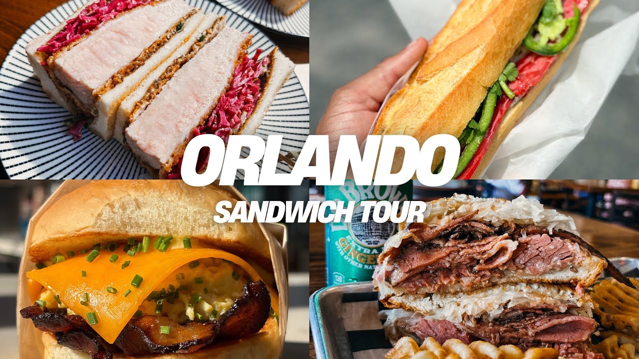 THE ULTIMATE ORLANDO SANDWICH TOUR | PART ONE