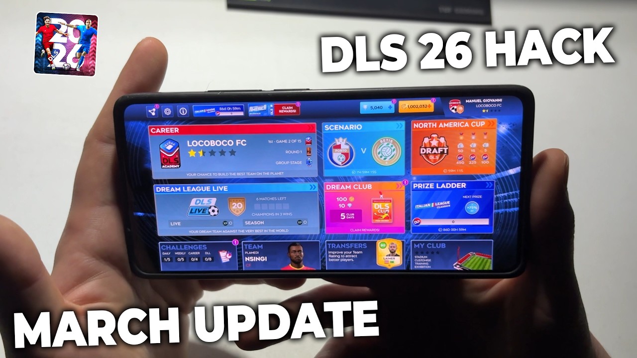 DLS 26 Hack iOS, Android ⚽ Unlimited Coins, Gems & Free Diamonds Guide 2026! *UPDATE*