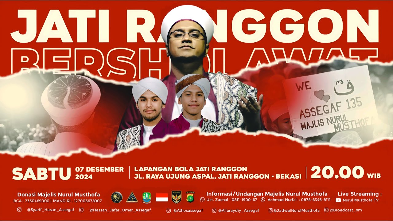 🔴 LIVE | Jati Rangon Bersholawat  | Jl, Raya Ujung Aspal Jati Rangon Bekasi | Sabtu , 07 Des 2024