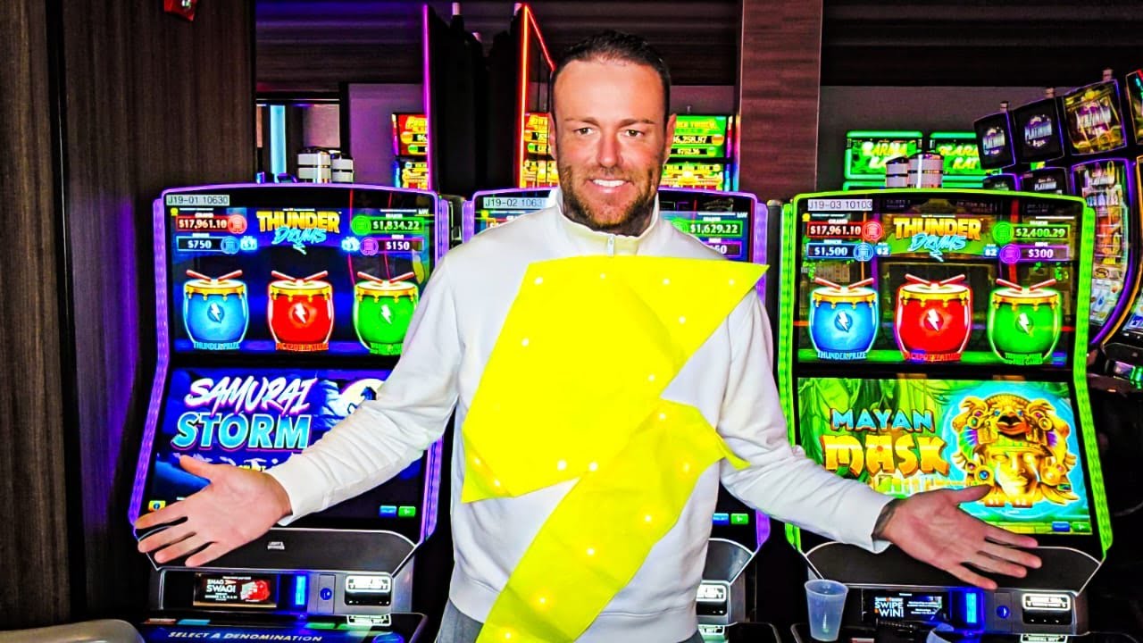 Thunder Drums Slot Gambling At The Casino &ndash; My Luck Was On Fire! 🔥