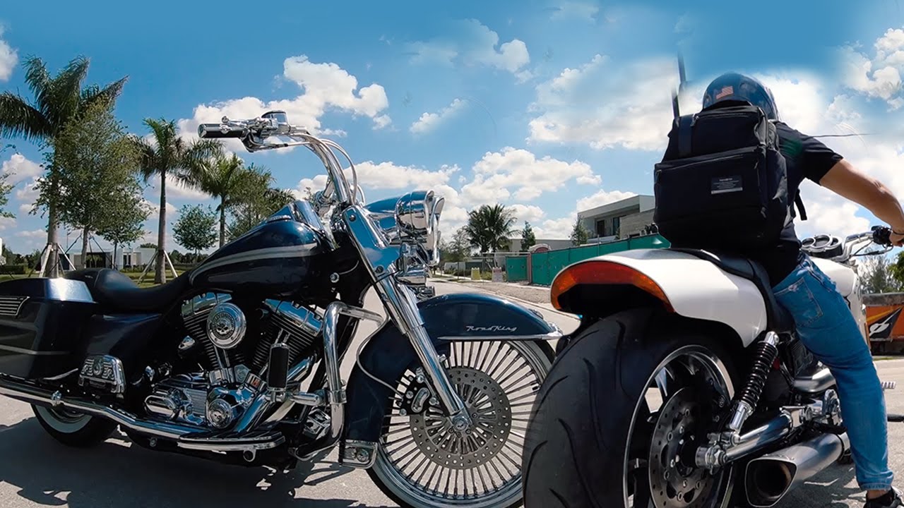 JE RETROUVE ENFIN MES 2 HARLEY DAVIDSON !