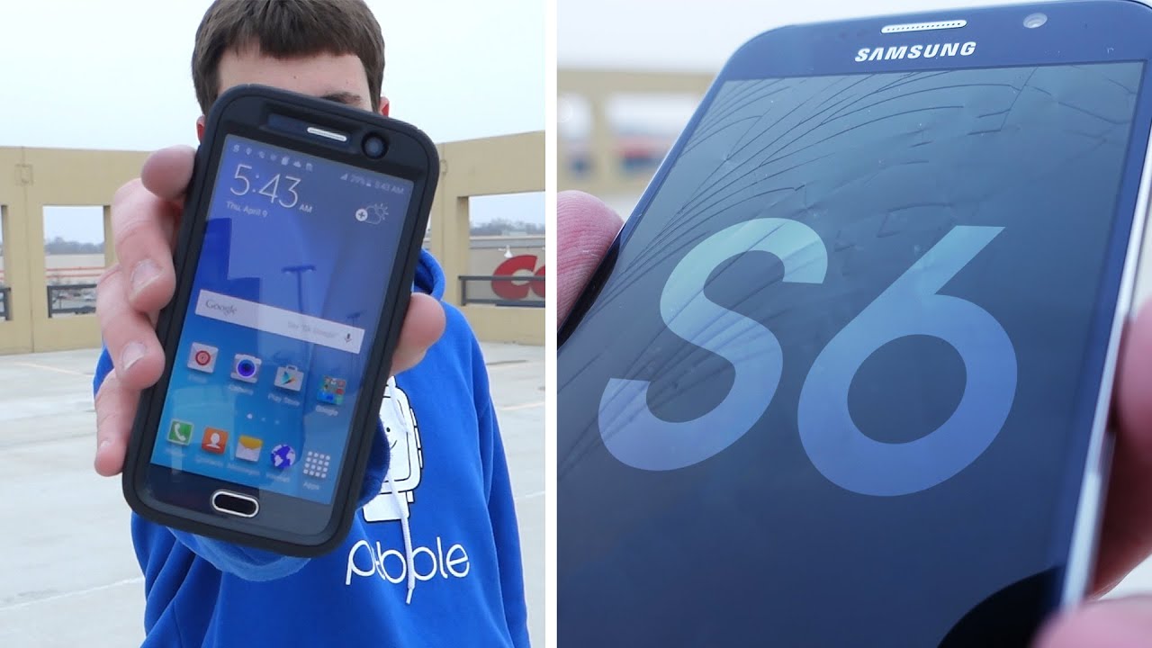 Samsung Galaxy S6 Otterbox Defender Drop Test