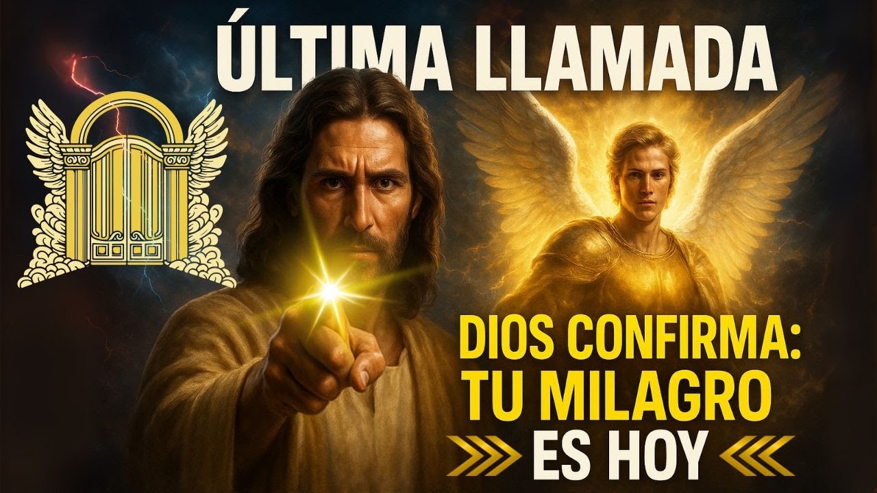 🕊️⚡Dios confirma: tu milagro es hoy