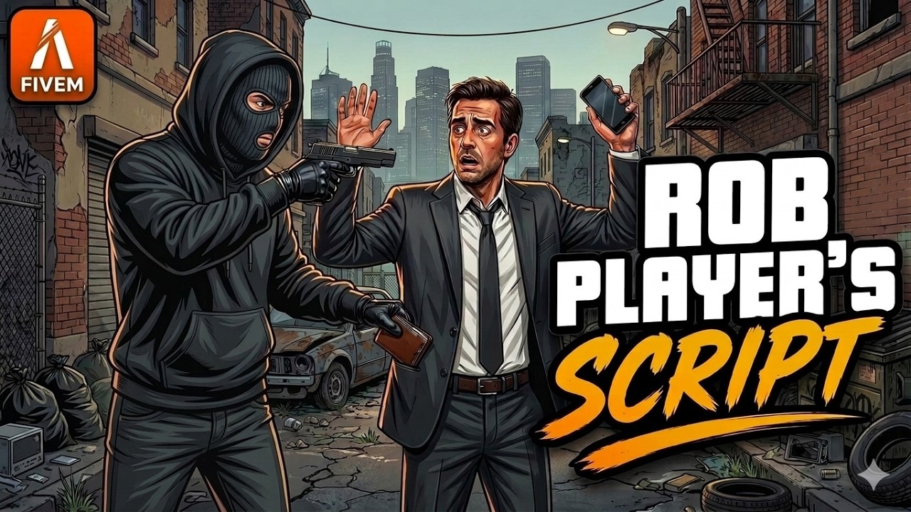 FiveM Standalone Script | Rob Player's!