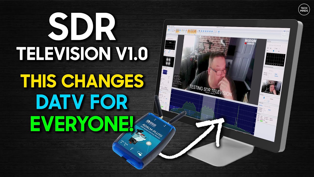SDR TELEVISION V1.0 - Game Changing DATV Software From G4ELI!