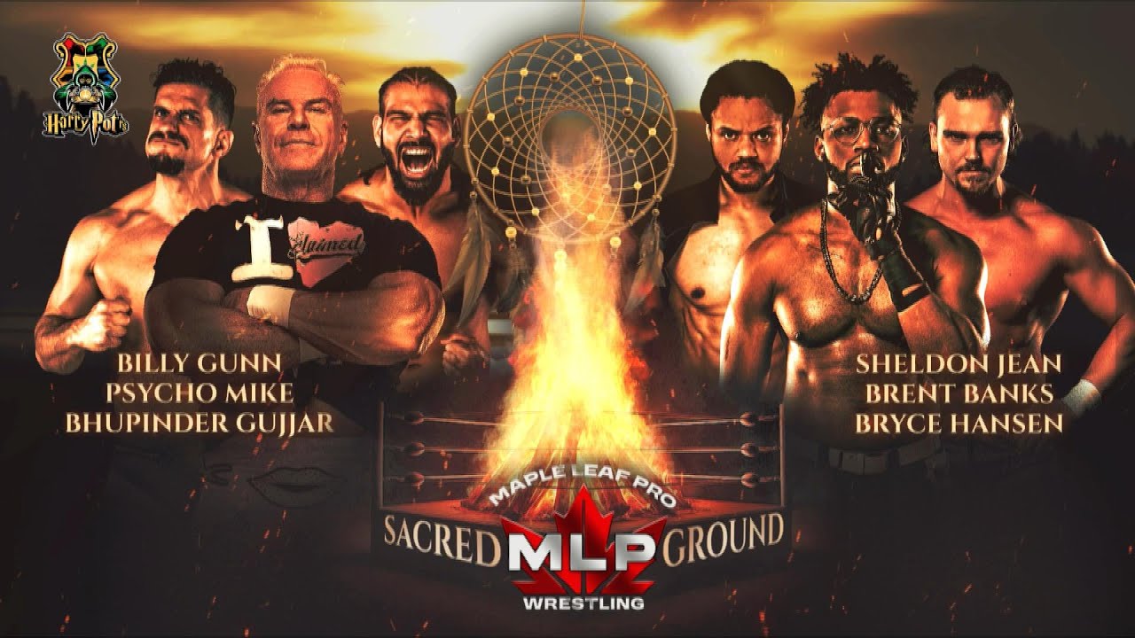 Billy Gunn, Psycho Mike & Bhupinder vs Sheldon Jean, Bryce Hansen & Brent Banks | MLP Sacred Ground