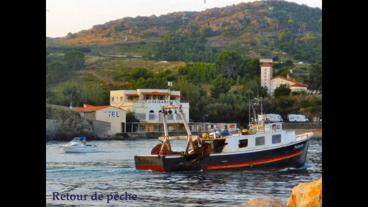 Port-Vendres :de l'anse des Tamarins à la jetée