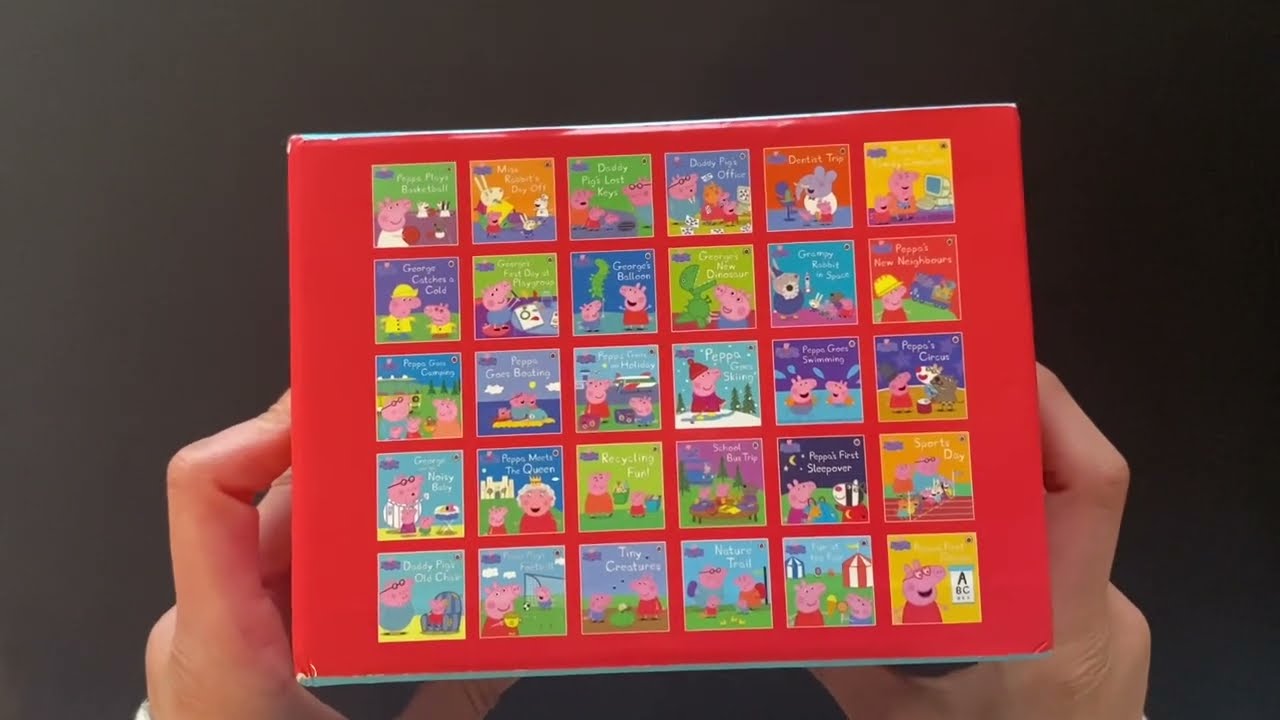 Peppa Pig & Peppa’s Great Library - Read Aloud Books For Children and Toddler