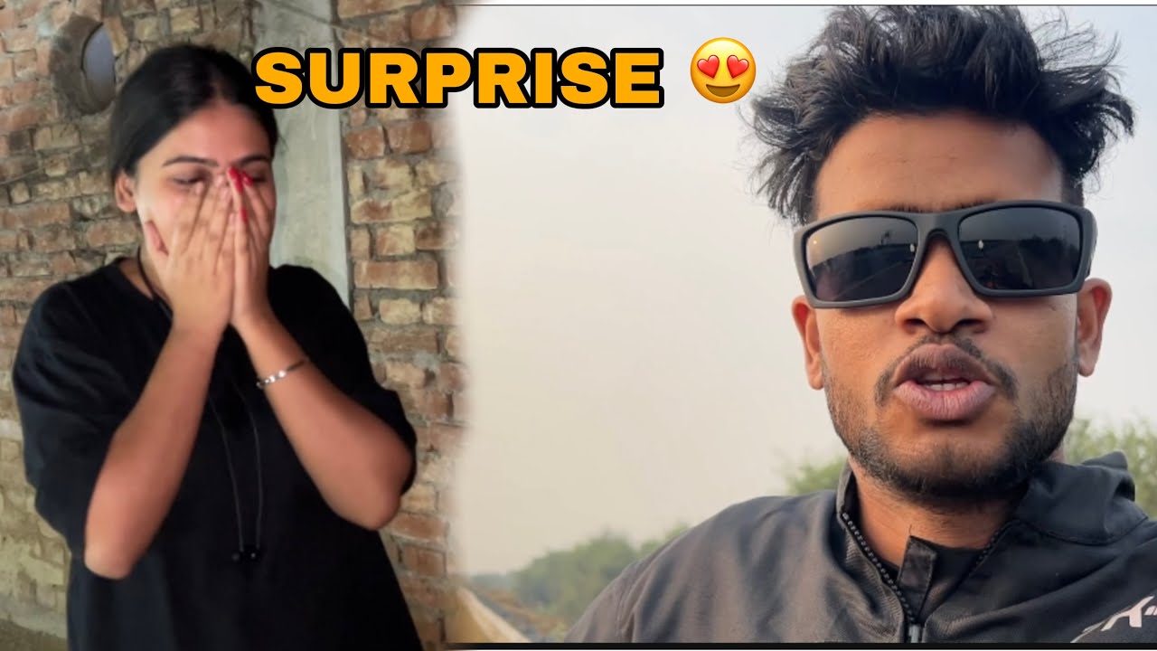 Saumya ko birthday pr surprise dene 800 km agaya 😍