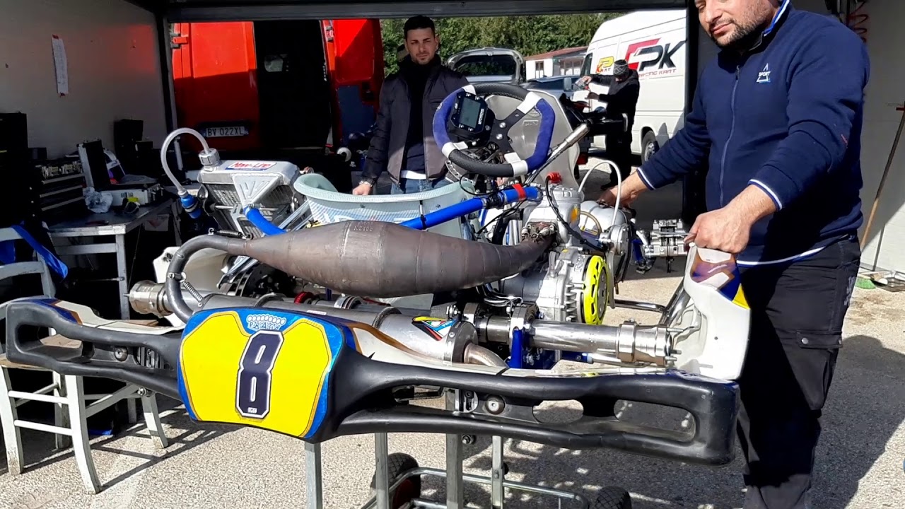 E.G kart tm racing kz10c campionato regionale circuito del sele