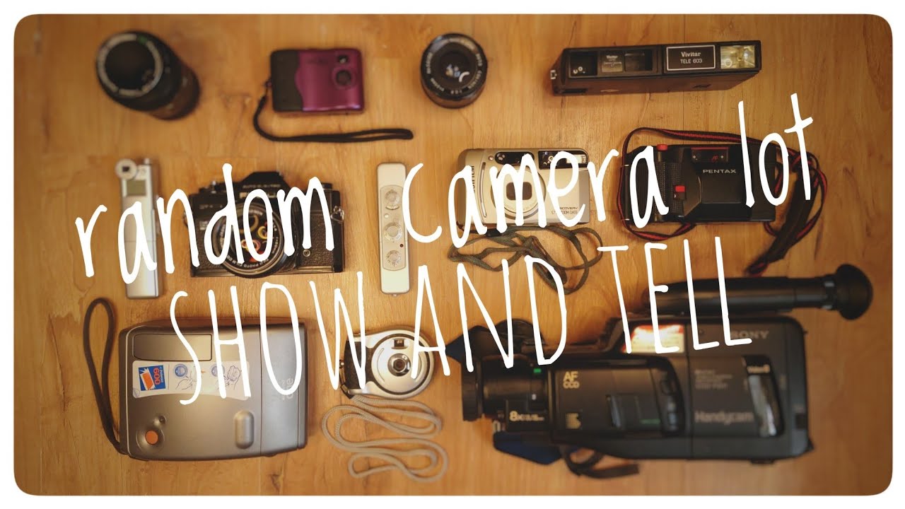 Someone Gifted Me A Bag Of Old Cameras!