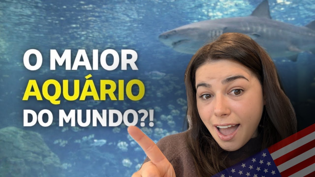 TOUR PELO MAIOR AQUÁRIO DO MUNDO | Atlanta 🇺🇸