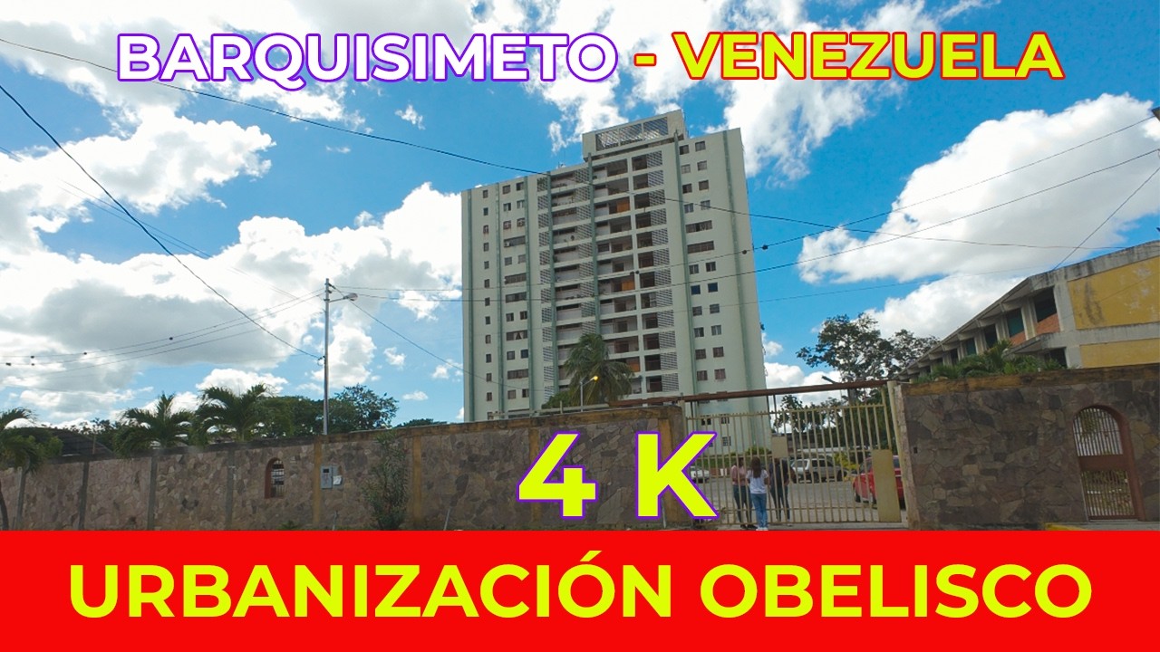 Venezuela Recorriendo la Bella Urbanizacion el Obelisco de Barquisimeto Estado Lara