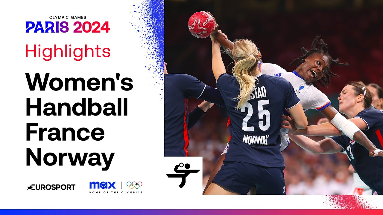 THE CELEBRATIONS CAN START! 🥳 | France vs Norway Women's Handball Highlights | #paris2024