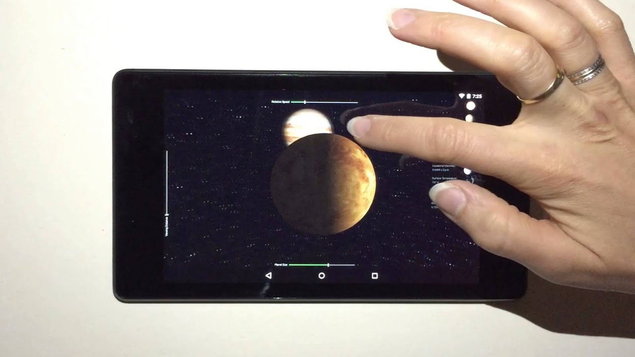 Qt 5.5 - 3D Planets Example