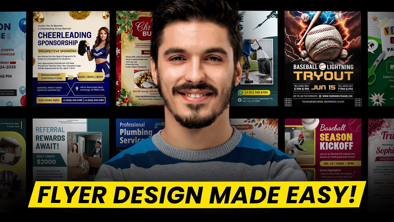 Struggling with Flyer Design? Try This Easy Tool!