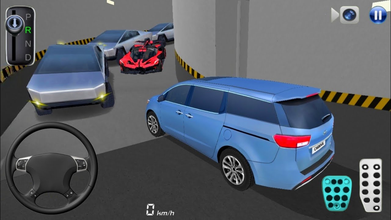 New Carnival Car in Parking Garage 3D Driving Class - Car Game3D Driving Class 2026