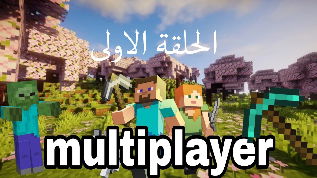 multiplayer 1# | سوينا بيت مع الشباب🔥🔥😂