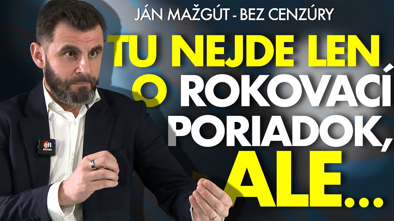 Ján Mažgút: Rokovacím poriadkom to nekončí!